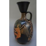 A Paestan red-figured squat Lekythos, attributed to the Asteas-Pythos Workshop,