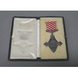 An Air Force Cross, George V issue, with the original John Pinches case of issue, detailed A.F.C.