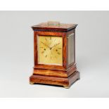 A William IV rosewood mantel clock By Dwerrihouse & Ogston, Davies Street,