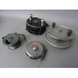 A Hardy 'Longstone' 6 inch sea fishing reel, an Ogden Smiths 'Seaos' 5 inch sea fishing reel,