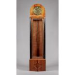An Austrian mahogany longcase clock In the Secessionist style,