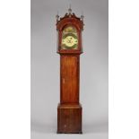 A George III Cornish oak longcase clock By Roger Wearn, Saint Erth,