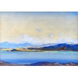 Cecil Arthur Hunt (1873-1965), Loch Linnhe, watercolour and gouache, signed, 36cm x 52cm.