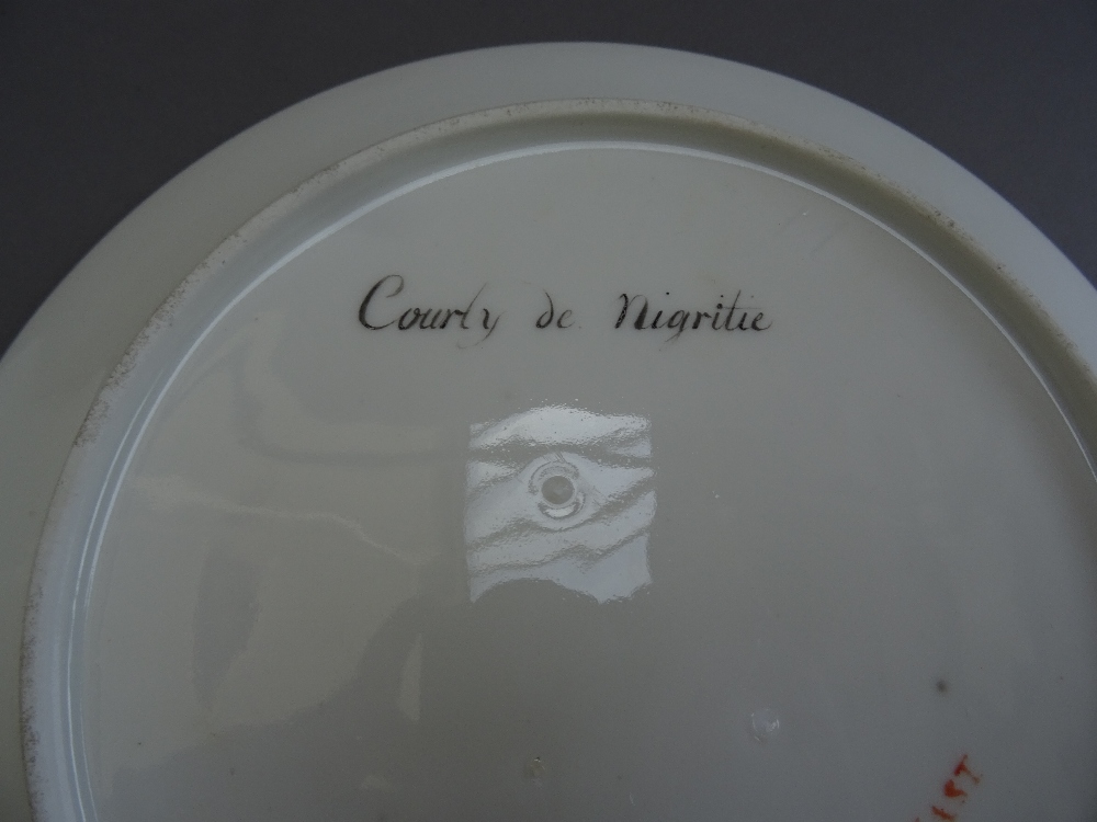 Three Nast porcelain cabinet plates, early 19th century, - Image 4 of 5