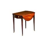 A George III mahogany Pembroke table,