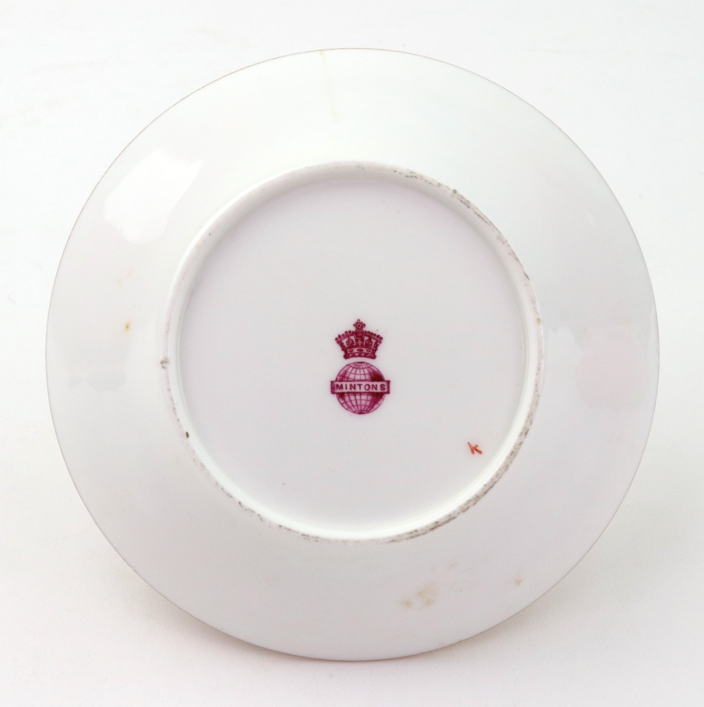 A Mintons pink ground coffee can and saucer, late 19th century, - Image 9 of 22
