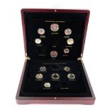 The pre-decimals of Elizabeth II and Emblem Series decimals, incomplete sets, in fitted case (qty).