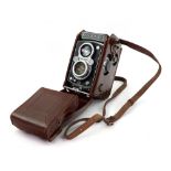 A Franke & Heidecke Rolleiflex Automat camera, 1937-39,