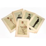 A collection of ten Spy Vanity Fair lithographs, 1884 - 1887, published by Vincent Brooks,