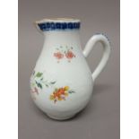 A Chinese export pear shaped famille-rose milk jug, Qianlong,