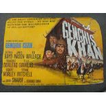 Vintage film posters - "Genghis Khan", Columbia Pictures, 1964, single sheet,