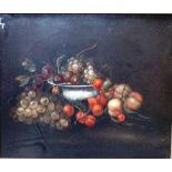 Manner of Jan Davidz de Heem, Still life, oil on canvas, 51cm x 61.5cm.