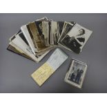 Stage & Screen - a quantity of photographs, publicity stills,