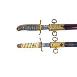 An Imperial Japanese naval officer's ceremonial knife, Second World War period,