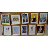 A large quantity of assorted pictures, prints and reproductions,