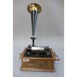 An Edison standard phonograph,