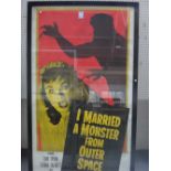 Coloured lithograph, Film poster.