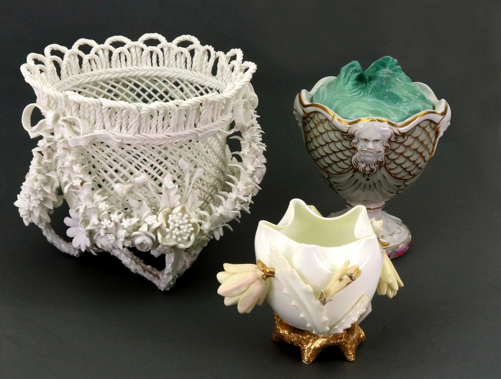 A group of English ceramics, 19th centur