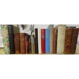 SUBJECT BOOKS - mostly 19th / earlier 20th cents.; includes a few Staffs / Derbys. directories etc.