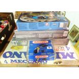 Five modern Meccano sets and a quantity of Matchbox diecast vehicles, (qty).