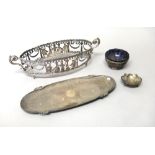 Foreign wares, comprising; a German twin handled oval dish frame,
