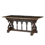 A Victorian centre table,