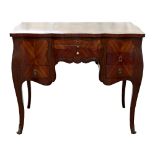 A Louis XV style kingwood and mahogany g