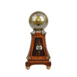 An unusual German Arts & Crafts style mantel clock,
