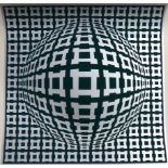 Victor Vasarely 1906-1997), Rosenthal II, screenprint in colours, 1983, on wove,