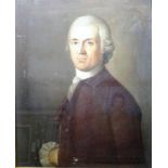 English (late 18th century) Portrait of John Holmden, oil on canvas, 70cm x 55.5cm.