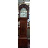Harris & Sons, Bath; an early 19th century mahogany 8 day long case clock,