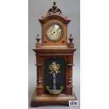 A Black Forest novelty mantel clock, early 20th century,