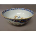 A Chinese export famille-rose bowl, Qianlong,