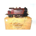 A Bowman O gauge 'Model 300' tank locomotive, 0-4-0, LMS, maroon livery,