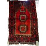An Afghan prayer mat,