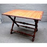 An early Victorian centre table,