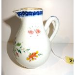 A Chinese export pear shaped famille-rose milk jug, Qianlong,