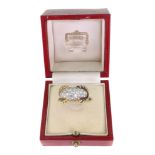 Cartier, Paris; a gold and diamond dress ring,