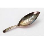 A George III silver caddy spoon, John Wr