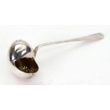 An Old English pattern silver ladle, Ric