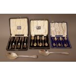 Silver flatware,