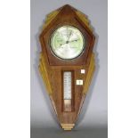 An Art Deco barometer by R.A.Sons Ltd.