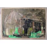 John Piper (1903-1992), Whithorn Priory, colour screenprint, signedin pencil, artists proof,