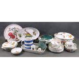 Eleven pieces of Royal Worcester Evesham