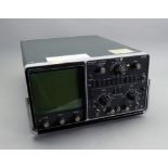 Philips PM 3233 Oscilloscope, serial no. DO-10, with instruction manual.