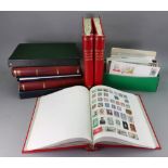 An All World collection of stamps, in mixed condition in eight albums and loose,