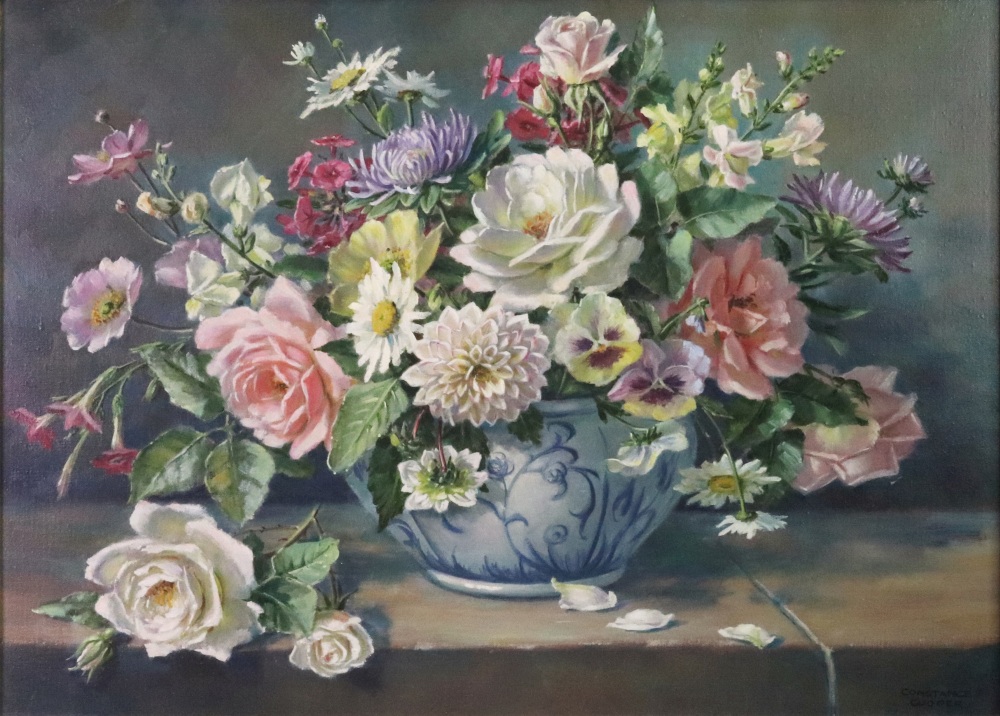 Constance Cooper (British, 1905-1988), Flowerpiece,
