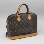 Louis Vuitton; an Alma PM monogram canvas handbag,