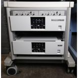 Ampex TBC-6, together with two others the same and an Ampex TBC remote control (4),