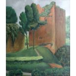 Horace Ascher Brodzky (Australian,1885-1969), Guildford Castle,